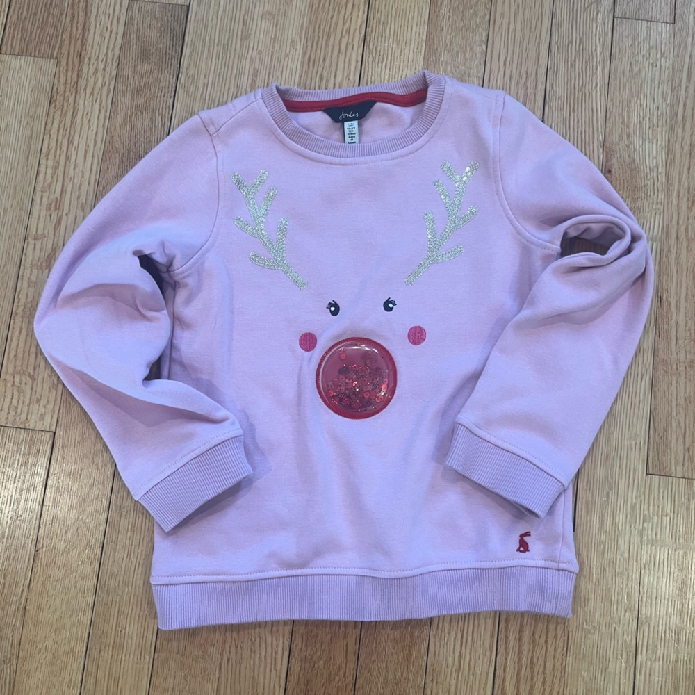 Joules Reindeer Sweatshirt